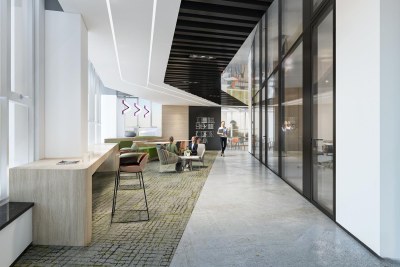 现代休息区3D模型下载